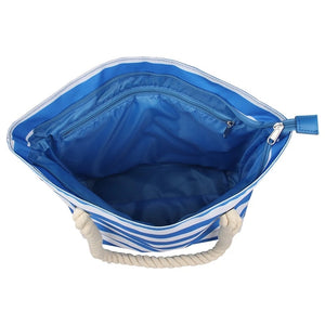 Portable Beach and BoatTote Bag with Hidden Insulated Wine Dispenser!