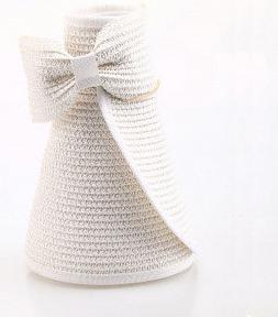 Spring Summer Visors Cap Foldable Wide Large Brim