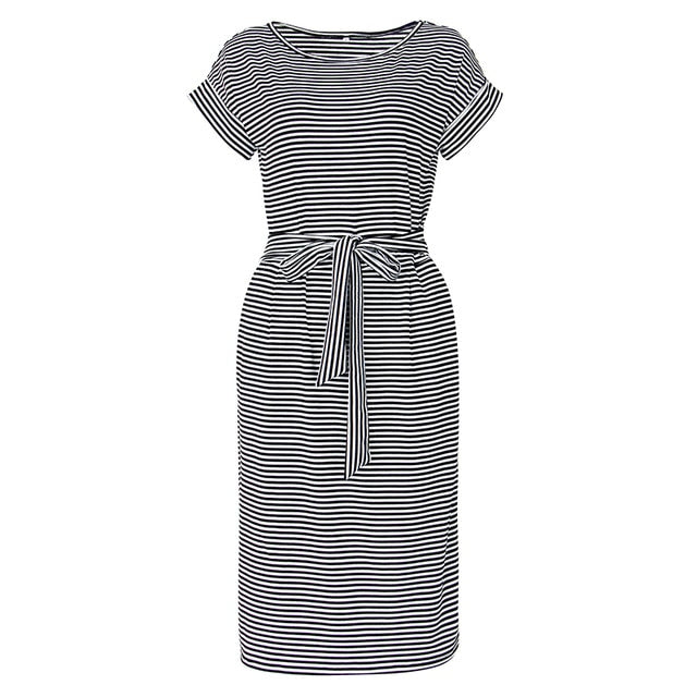 Elegant New Striped Summer Dress
